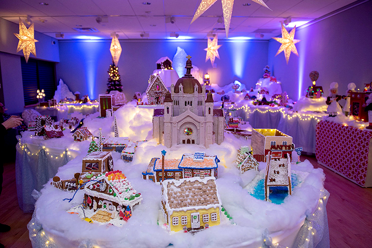 Norway House’s popular holiday tradition is a miniature world made of gingerbread, frosting and gumdrops.