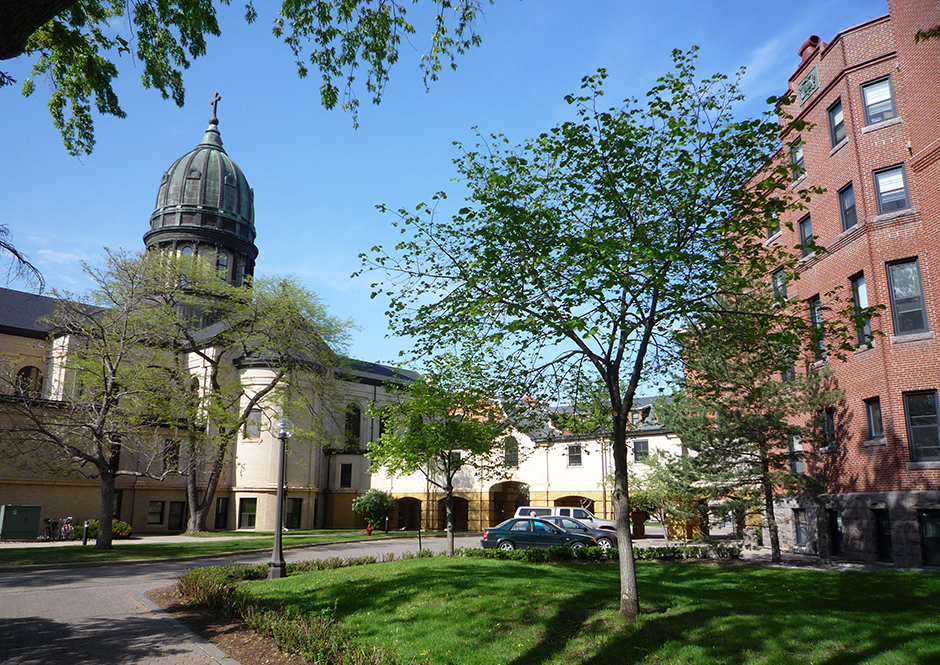 The campus of the College of Saint Benedict, St. Joseph, Minnesota.