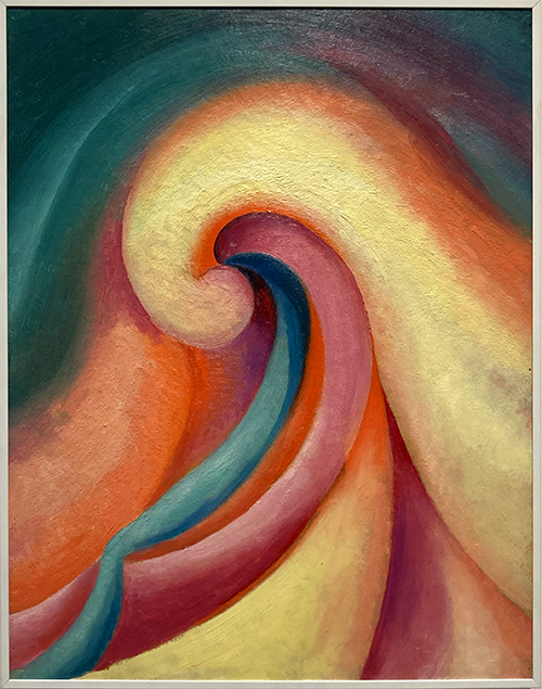 Georgia O'Keeffe, "Series I- No. 3" 1918, Milwaukee Art Museum